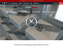 Tablet Screenshot of northwestknives.com